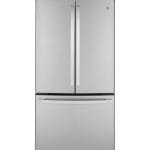 GE GWE23GYNFS 23.1 cu. ft. French Door Refrigerator in Fingerprint Resistant Stainless Steel, Counter Depth
