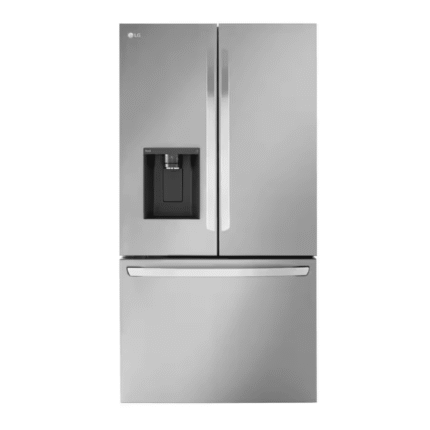LG LRFXC2606S 26 cu. ft. Smart Counter-Depth MAX French Door Refrigerator with Dual Ice Makers in PrintProof Stainless Steel