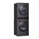 LG WKEX200HBA WashTower 4.5 cu. ft. Washer and 7.4 cu. ft. Electric Dryer - Black Steel