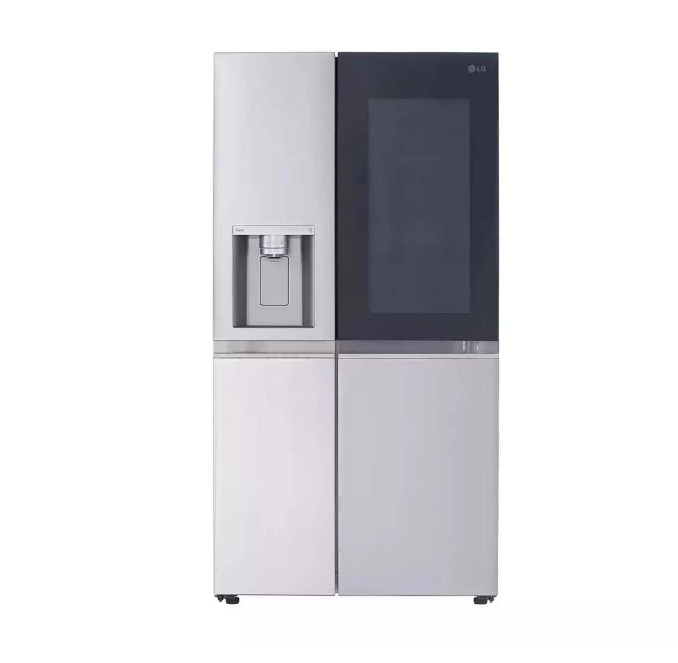 LG LRSOS2706S 27 cu. ft. Side-By-Side InstaView Refrigerator - Image 1