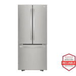 LG LFCS22520S 30 in. W 22 cu. ft. French Door Refrigerator with Ice Maker in Stainless Steel