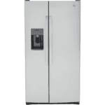 GE GSS25GYPFS 25.3 cu. ft. Side by Side Refrigerator in Fingerprint Resistant Stainless Steel, Standard Depth