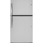 GE GIE21GSHSS 21.1 cu. ft. Top Freezer Refrigerator in Stainless Steel with Factory-Installed Icemaker & Upfront Temperature Controls