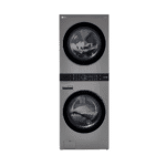 LG WKE100HVA Single Unit Front Load LG WashTower with Center Control 4.5 cu. ft. Washer and 7.4 cu. ft. Electric Dryer