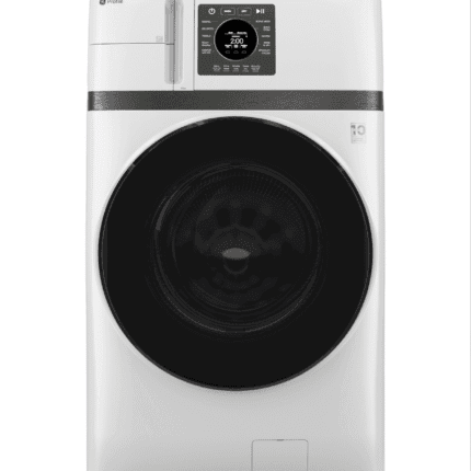 GE PFQ83HSHWWW Profile 4.6 cu. ft. Smart UltraFast Electric Washer and Dryer Combo in White with Ventless Heat Pump Technology