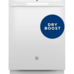GE GDT550PGRWW 24 in. Built-In Tall Tub Top Control White Dishwasher w/Sanitize, Dry Boost