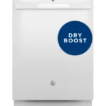 GE GDT550PGRWW 24 in. Built-In Tall Tub Top Control White Dishwasher w/Sanitize, Dry Boost