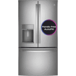 GE PYE22KYNFS Profile 22.1 cu. ft. French Door Refrigerator with Hands-Free Autofill in Stainless Steel, Counter Depth