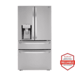 LG LRMXS3006S 30 cu. ft. 4-Door French Door Refrigerator Full Convert Drawer, Smart Cooling and Craft Ice, Print Proof Stainless Steel