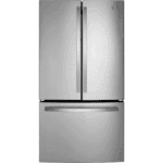 GE GWE22JYMFS 21.9 cu. ft. Counter Depth French Door Refrigerator w/Internal Dispenser in Fingerprint Resistant Stainless, ENERGY STAR