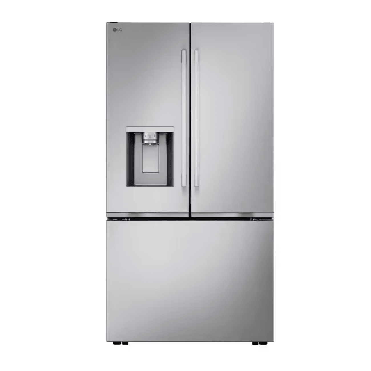 Screenshot 2025-05-23 at 16-27-33 LG 24 cu. ft. Counter Depth MAX Zero Clearance 3-Door French Door Refrigerator with Craft Ice in PrintProof Stainless Steel LF24Z6530S - The Home Depot LG LF24Z6530S 24 cu. ft. Counter Depth MAX Zero Clearance 3-Door French Door Refrigerator with Craft Ice in PrintProof Stainless Steel - Image 1