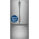 GE GNE25JYKFS 24.7 cu. ft. French Door Refrigerator in Fingerprint Resistant Stainless Steel