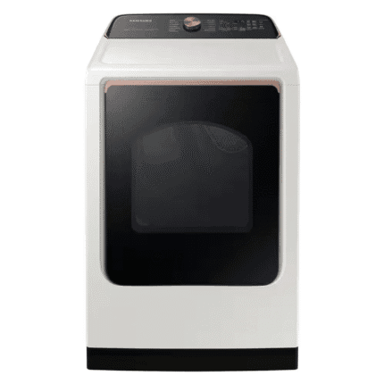 SAMSUNG DVE55CG7500EA3 7.4 cu. ft. vented Smart Electric Dryer with Steam Sanitize+ in Ivory