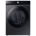 SAMSUNG DVE53BB8700TA3 Bespoke 7.6 cu. ft. Ultra-Capacity Vented Smart Electric Dryer in Brushed Black with Super Speed Dry and AI Smart Dial