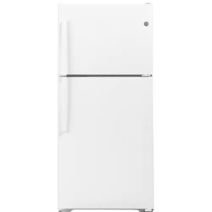 GE GTS22KGNRWW 21.9 cu. ft. Top Freezer Refrigerator in White, Garage Ready