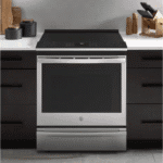 GE PSS93YPFS Profile 30 in. 5 Burner Element Smart Slide-In Electric Range in Fingerprint Resistant Stainless