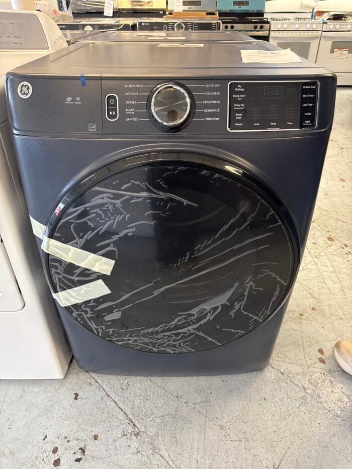 GE GFD55ESPRRS 7.8 cu. ft. Smart Front Load Electric Dryer in Sapphire Blue with Sanitize Cycle, ENERGY STAR - Image 2