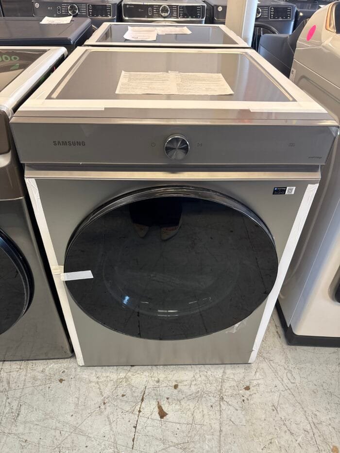 SAMSUNG DVE53BB8700TA3 Bespoke 7.6 cu. ft. Ultra-Capacity Vented Smart Electric Dryer in Brushed Black with Super Speed Dry and AI Smart Dial - Image 2