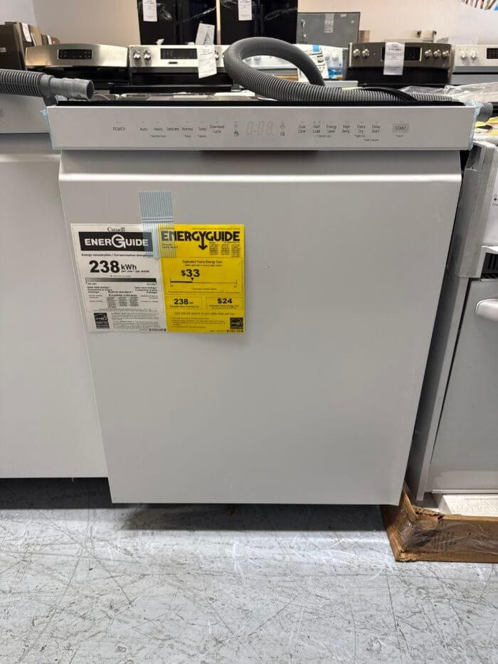 LG LDFN4542W 24 in. White Front Control Dishwasher with QuadWash, 3rd Rack & Dynamic Dry - Image 2