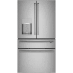 CAFE CXE22DP2PS1 22.3 cu. ft. Smart Four-Door French Door Refrigerator with Hands-Free Autofill in Stainless Steel