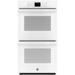 GE JKD3000DNWW 27 in. Smart Double Electric Wall Oven with Self Clean in White