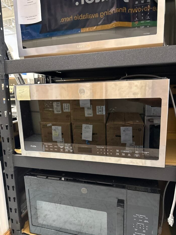 PVM9005SJSS Profile 2.1 cu. ft. Over the Range Microwave in Stainless Steel with Sensor Cooking - Image 2