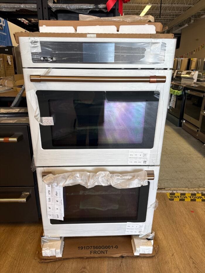 CAFE CTD90DP4NW2 30 in. Smart Double Electric Smart Wall Oven with Convection Self-Cleaning in Matte White - Image 2