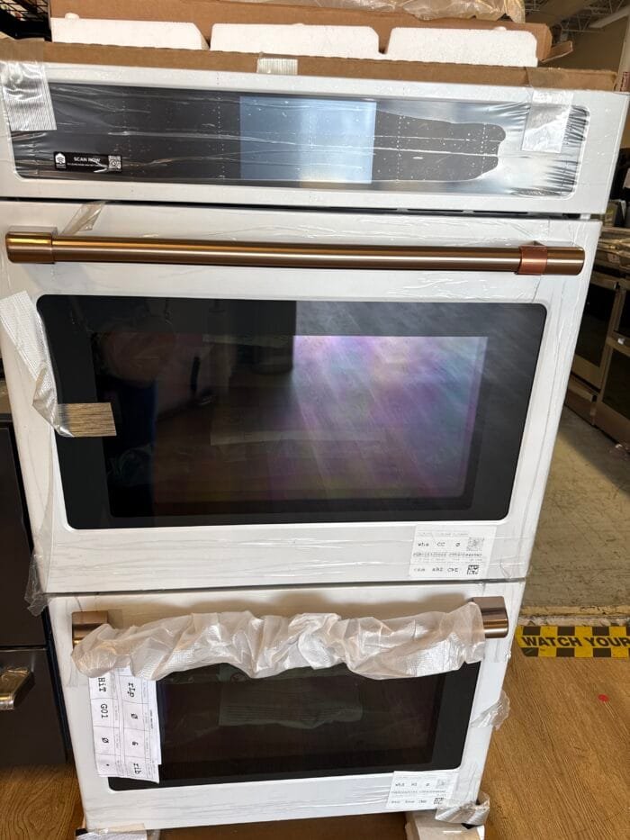 CAFE CTD90DP4NW2 30 in. Smart Double Electric Smart Wall Oven with Convection Self-Cleaning in Matte White - Image 3