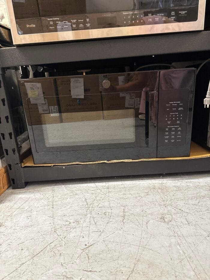 GE JVM6175DK6BB 1.7 cu. ft. Over the Range Microwave with Sensor Cooking in Black - Image 2