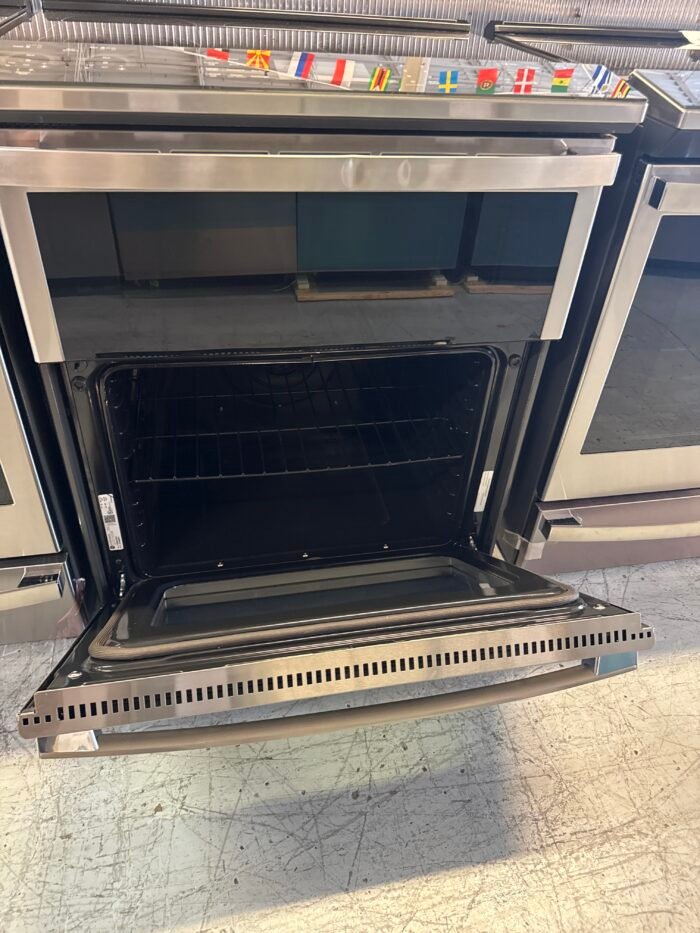 GE PS960YPFS Profile 30 in. 5 Burner Element Smart Slide-In Double Oven Electric Range in Fingerprint Resistant Stainless - Image 5