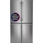 GE PAE28BYTFS GE Profile - 28.3 Cu. Ft. 4-Door French Door Smart Refrigerator with Dual-Dispense AutoFill Pitcher - Stainless Steel