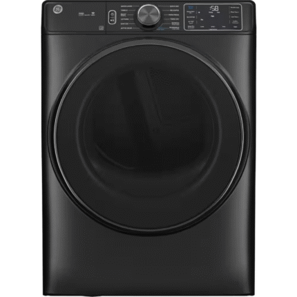 GE GFD65ESPVDS 7.8 cu.ft. Smart Front Load Electric Dryer in Carbon Graphite with Steam and Sanitize