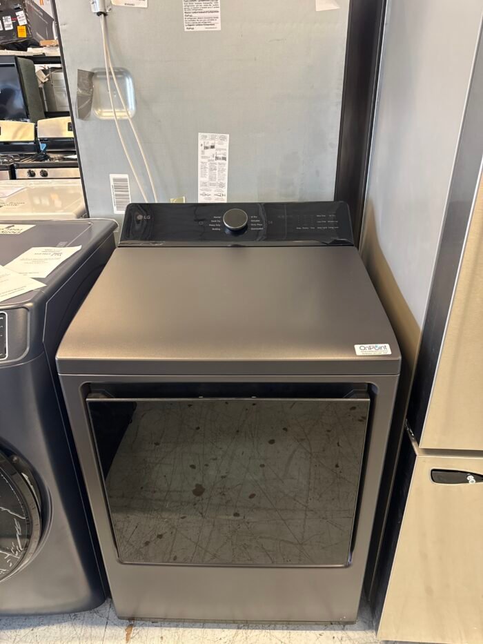 LG DLE8400BE 7.3 cu. ft. Vented SMART Electric Dryer in Matte Black with EasyLoad Door and Sensor Dry Technology - Image 2