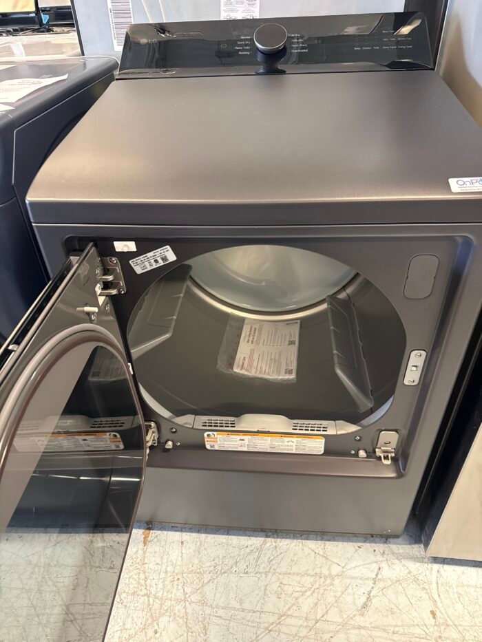 LG DLE8400BE 7.3 cu. ft. Vented SMART Electric Dryer in Matte Black with EasyLoad Door and Sensor Dry Technology - Image 4