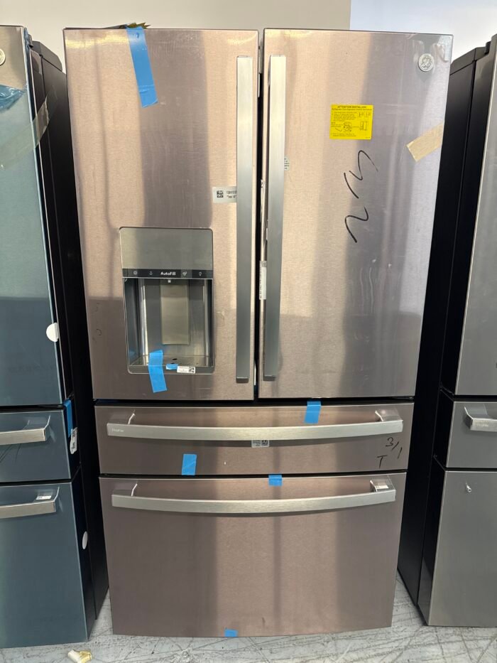 GE PVD28BYNFS Profile 27.9 cu. ft. Smart 4-Door French Door Refrigerator with Door-in-Door in Fingerprint Resistant Stainless Steel - Image 2