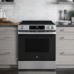 GE GRS500PVSS   5 Burner Element Slide-In Electric Range in Stainless Steel with Crisp Mode