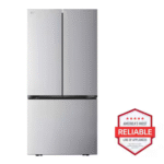 LG LRFLS3216S 32 cu. ft. Standard Depth MAX French Door Refrigerator with Pocket Handle, Water and Ice in PrintProof Stainless Steel