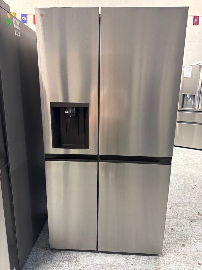 LG LHSXS2706S 27 cu. ft. Side by Side Smart Refrigerator w/ Craft Ice, External Ice and Water Dispenser in PrintProof Stainless Steel - Image 2