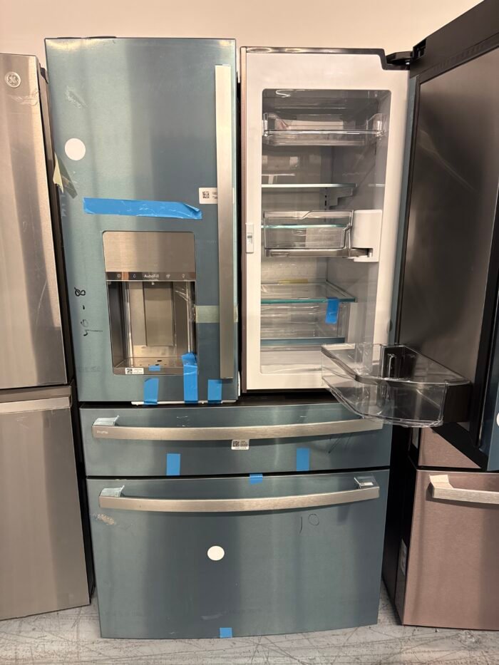 GE PVD28BYNFS Profile 27.9 cu. ft. Smart 4-Door French Door Refrigerator with Door-in-Door in Fingerprint Resistant Stainless Steel - Image 3