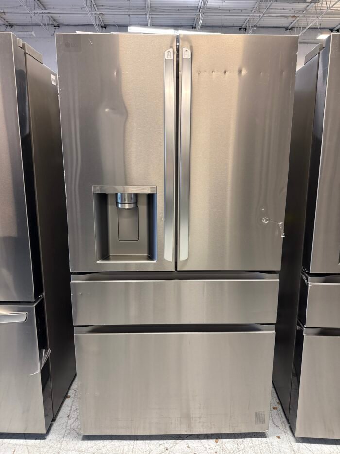 LG LF25G8330S 26 cu. ft. SMART Counter Depth MAX French Door Refrigerator with Full Convert Drawer in PrintProof Stainless - Image 2