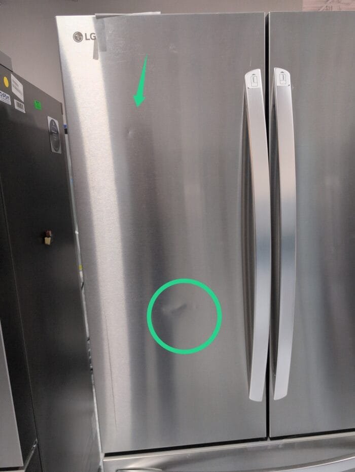 LG LRFLC2706S 27 cu. ft. Smart Counter-Depth MAX French Door Refrigerator with Internal Water Dispenser in PrintProof Stainless Steel - Image 3