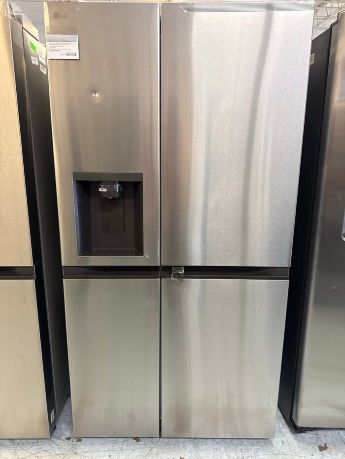 LG LHSXS2706S 27 cu. ft. Side by Side Smart Refrigerator w/ Craft Ice, External Ice and Water Dispenser in PrintProof Stainless Steel - Image 2