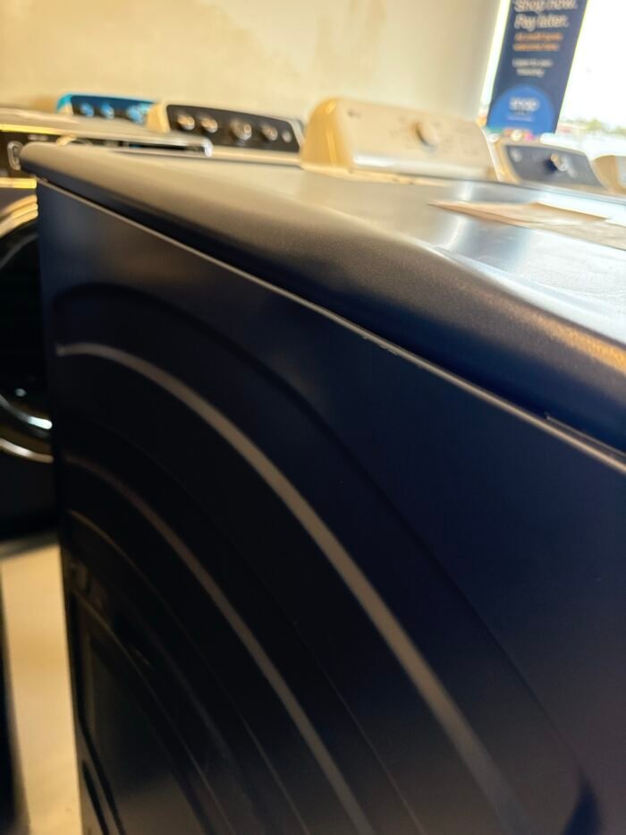 GE PFD87ESPVRS Profile 7.8 cu. ft. vented Electric Dryer in Sapphire Blue with Steam and Sanitize Cycle - Image 4