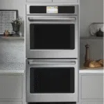 CAFE CKD70DP2NS1 27 in. Smart Double Electric Wall Oven with Self-Cleaning and Convection Upper Oven in Stainless Steel