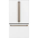 CAFE CWE23SP4MW2 23.1 cu. ft. Smart French Door Refrigerator with Internal Water Dispenser in Matte White, Counter Depth and ENERGY STAR
