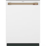 CAFE CDT888P4VW2 24 in. Built-In Smart Top Control Dishwasher in Matte White with Stainless Tub, Interior Lighting,