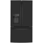 GE GYE22GENDS 22.1 cu. ft. French Door Refrigerator in Black Slate, Fingerprint Resistant, Counter Depth and ENERGY STAR