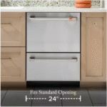 CAFE CDD420P2TS1 24 in. Stainless Steel Double Drawer Dishwasher