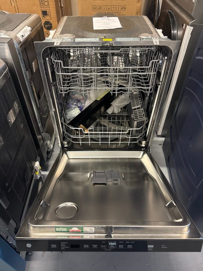 GE GDT650SYVFS 24 in. Top Control Built-In Tall Tub Dishwasher in Fingerprint Resistant Stainless with Dry Boost, 3rd Rack, - Image 3