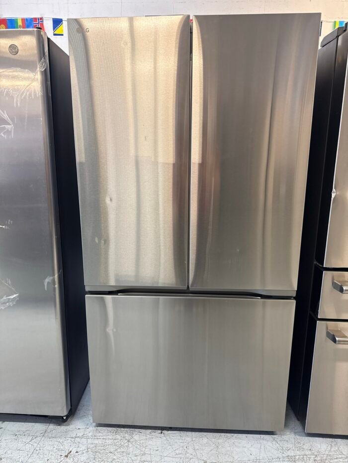 LG LF25Z6211S 36 in. 25 cu. ft. Counter-Depth MAX with Zero Clearance 3-Door French Door Refrigerator with Thin Door Design - Image 2